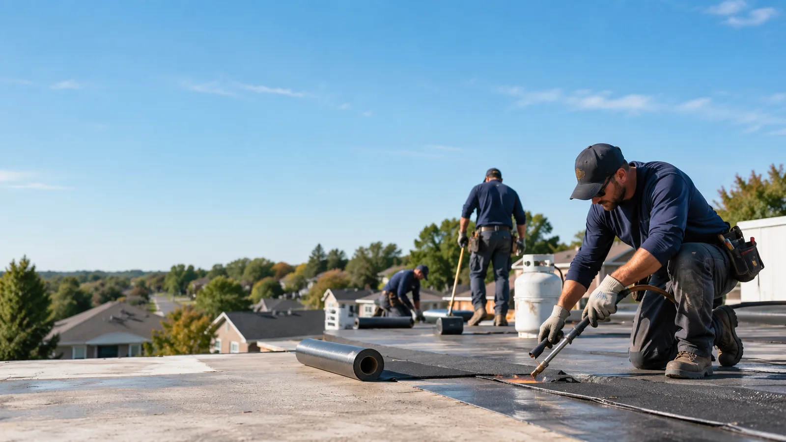 Flat Roof Leak Repair providers in Macy, IN